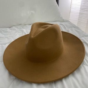 Brown hat